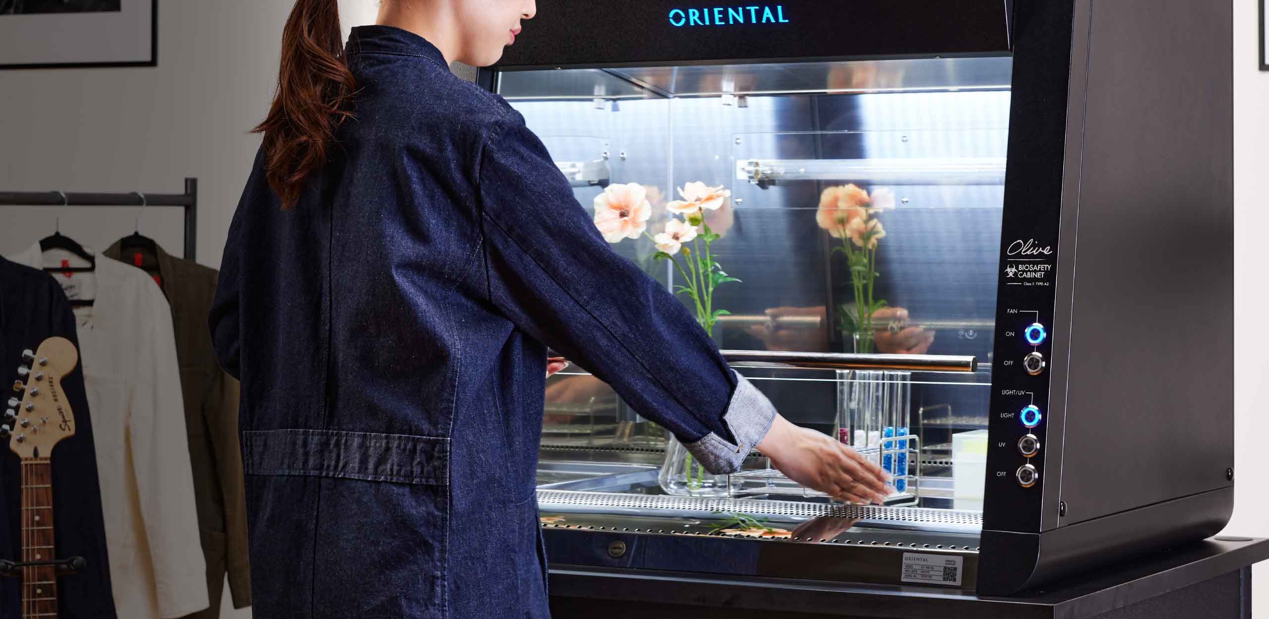 Benchtop Biosafety Cabinet Olive