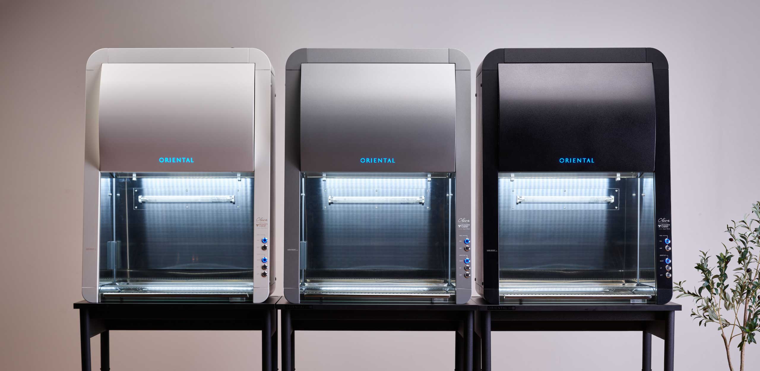 卓上型安全キャビネット「Olive」