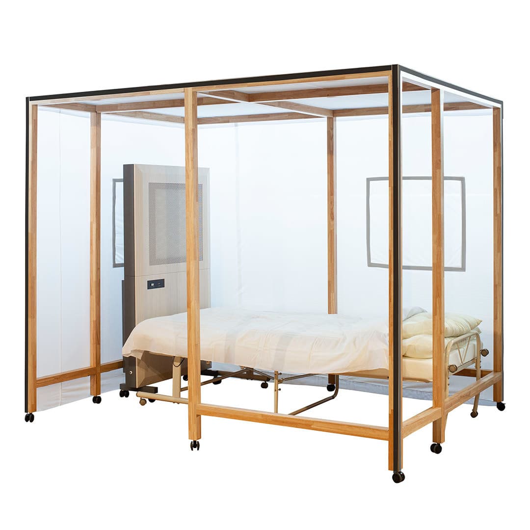 陰圧クリーンブース