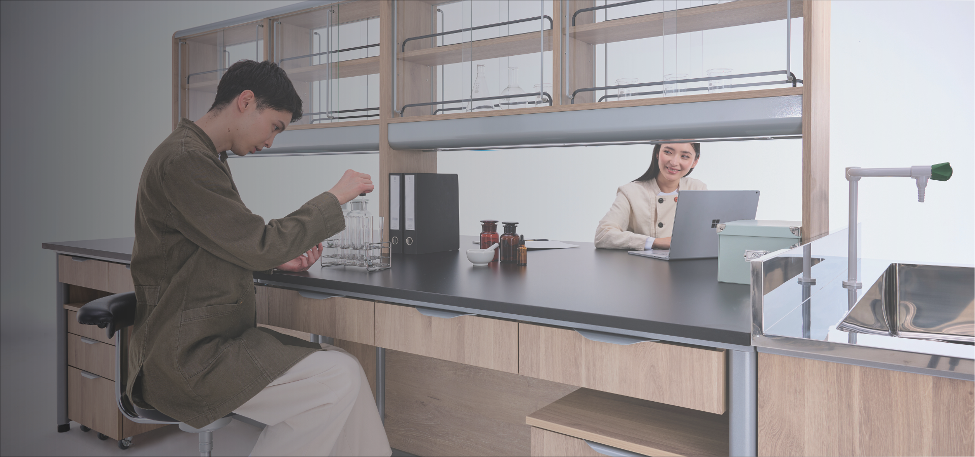 開放的なワークスペース