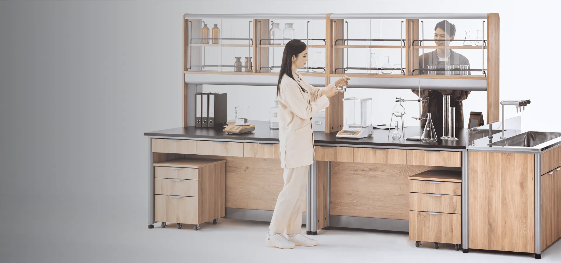 VALUE QUEST スチームフレーム構造の木制実験台