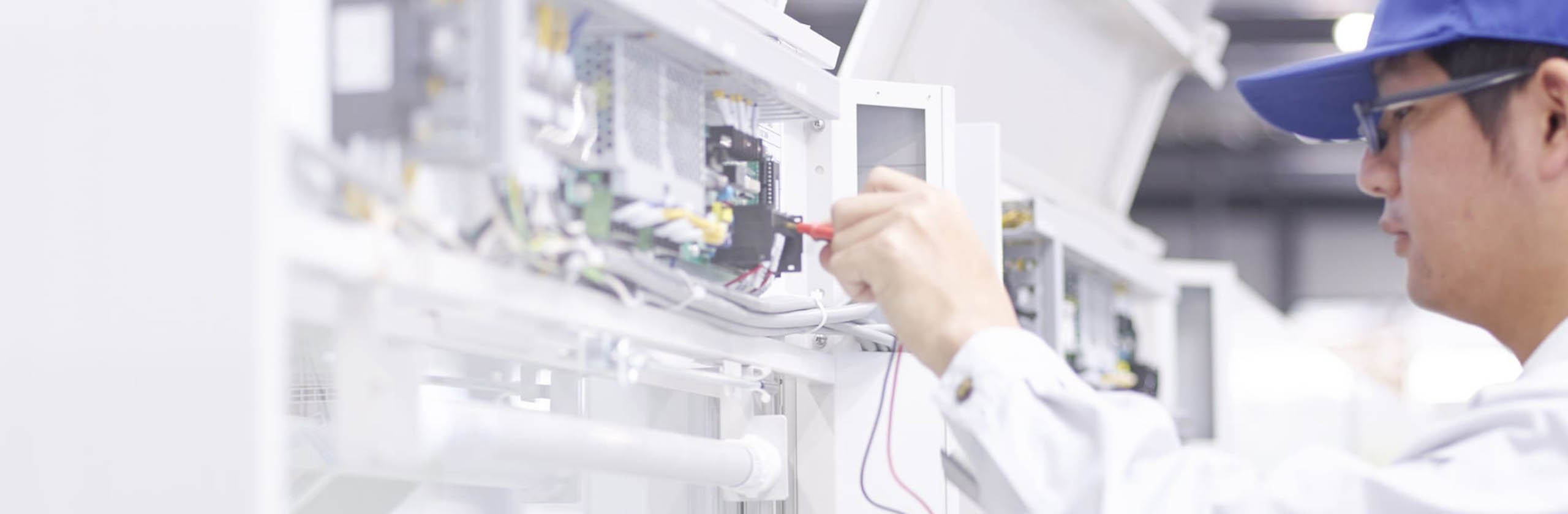 研究設備機器のメンテナンス