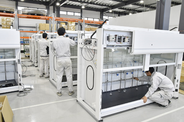 プロダクションセンター作業中